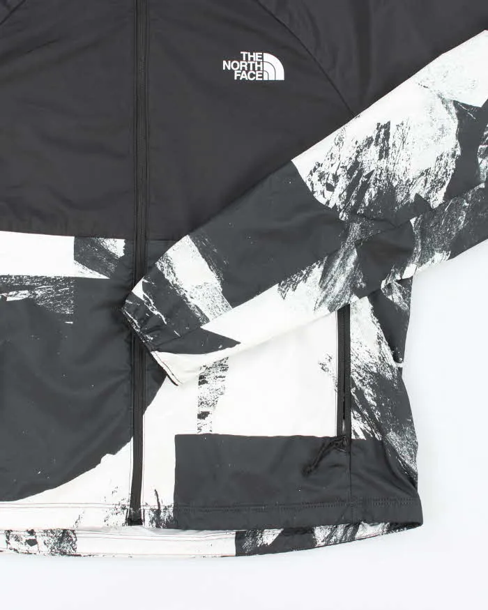 Women's The North Face Black and White Graphic Hooded Windbreaker - M sold by Rokit product image thumbnail 4
