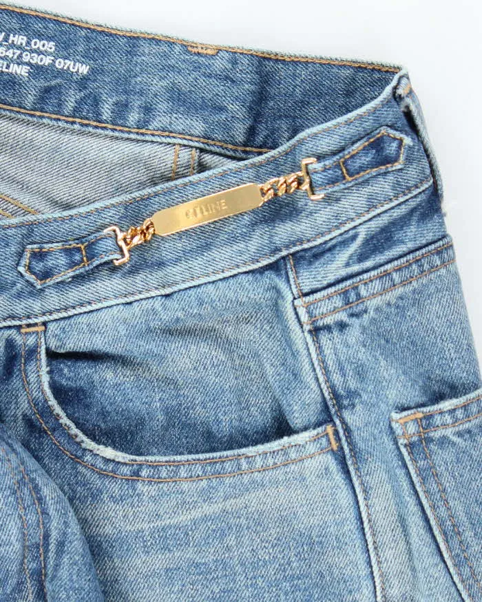 Vintage Celine Medium Washed Relaxed Tapered Fit Jeans - W22 L28 sold by Rokit product image thumbnail 5