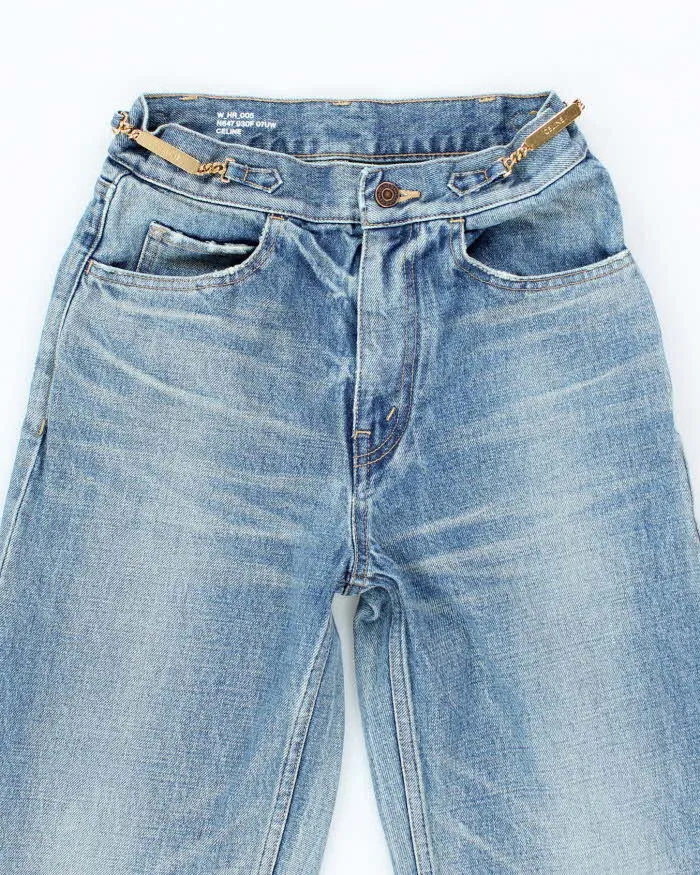 Vintage Celine Medium Washed Relaxed Tapered Fit Jeans - W22 L28 sold by Rokit product image thumbnail 3