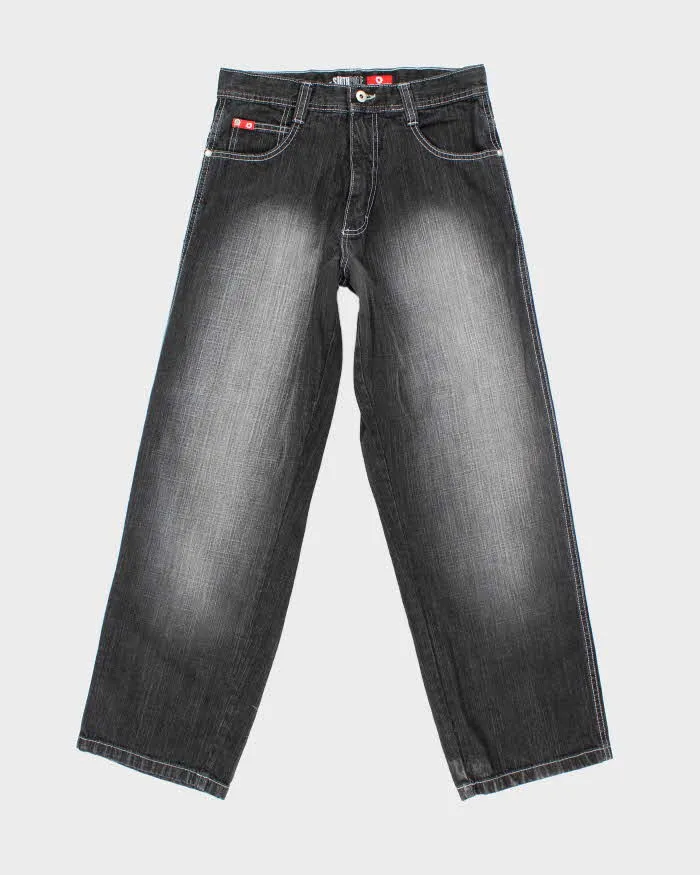 Vintage Y2K Southpole Grey Stone Wash Baggy Fit Jeans - W30 L30 sold by Rokit