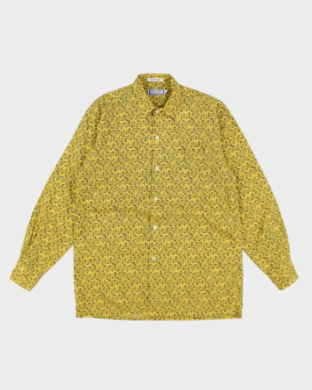Yves Saint Laurent Shell Print Shirt - M made by Emporio Armani
