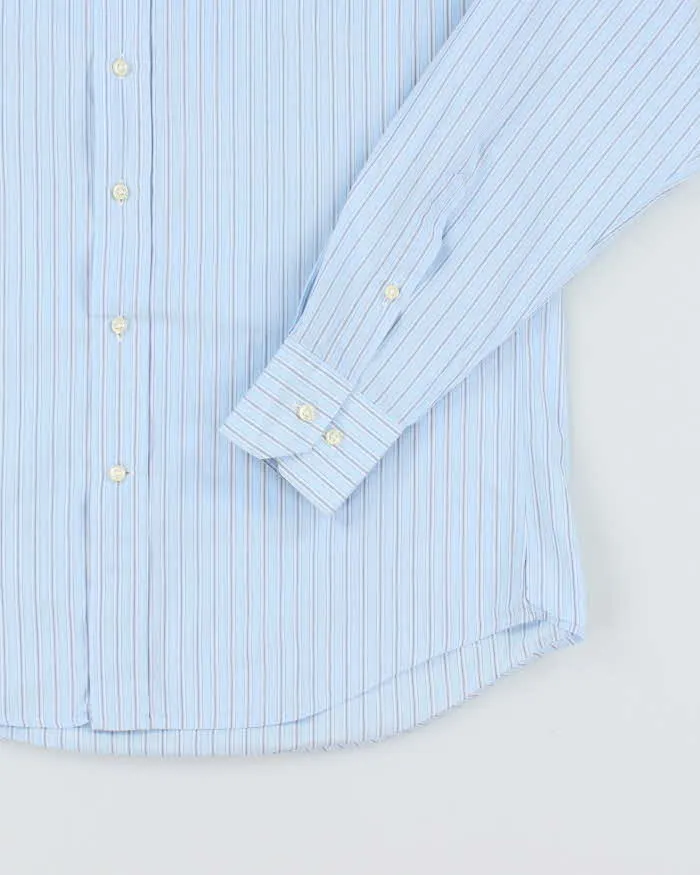 Vintage 90's Yves Saint Laurent Striped Long Sleeve Shirt - L sold by Rokit product image thumbnail 4