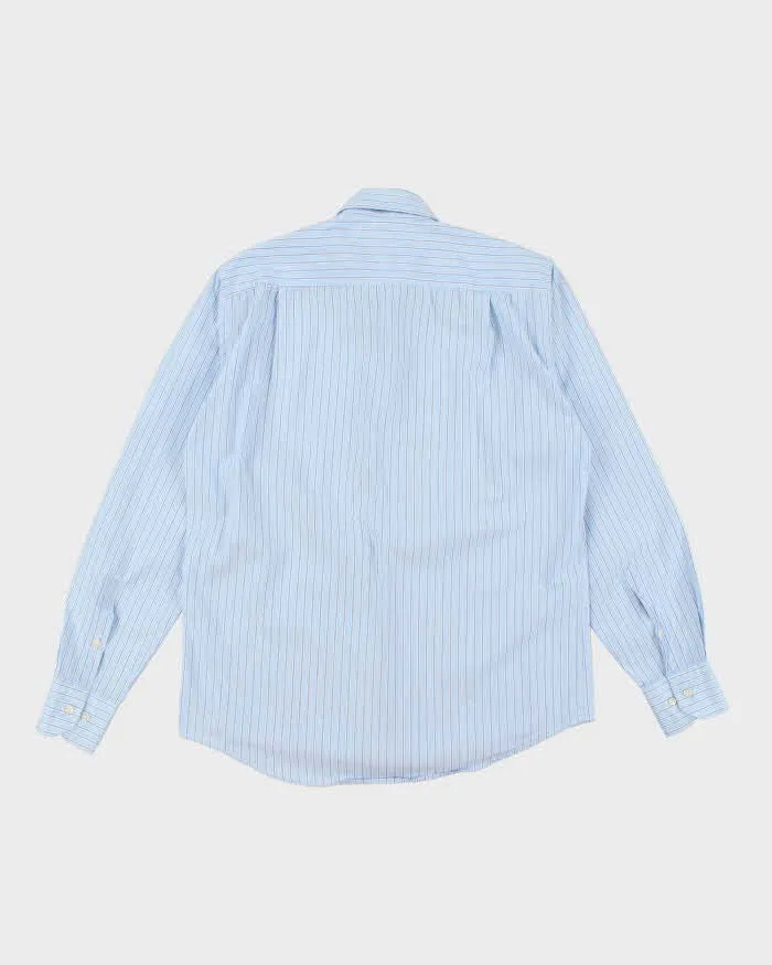 Vintage 90's Yves Saint Laurent Striped Long Sleeve Shirt - L sold by Rokit product image thumbnail 2