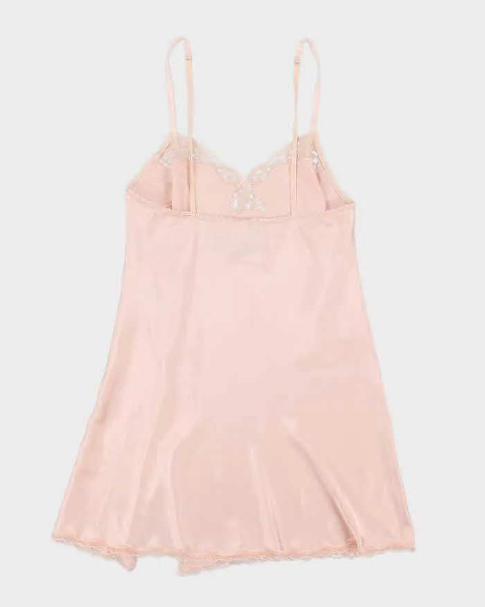 Victoria's Secret Powder Pink Satin Slip - M sold by Rokit product image thumbnail 2