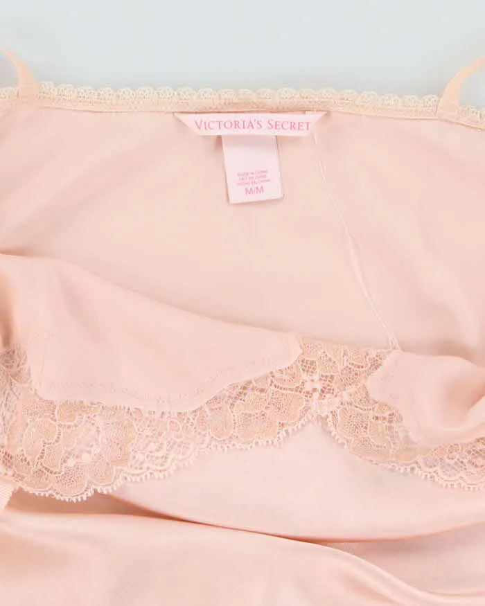 Victoria's Secret Powder Pink Satin Slip - M sold by Rokit product image thumbnail 5