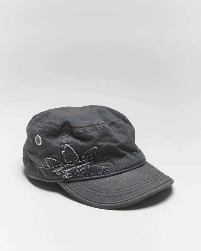 Vintage Y2K Adidas Embroidered Military Style Cap - OS sold by Rokit