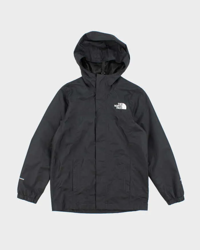 Youth's The North Face Black Hooded Windbreaker - Boy's Medium sold by Rokit