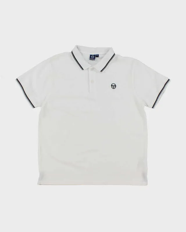 VIntage 2000's Sergio Tacchini Small Logo Polo Shirt - M sold by Rokit