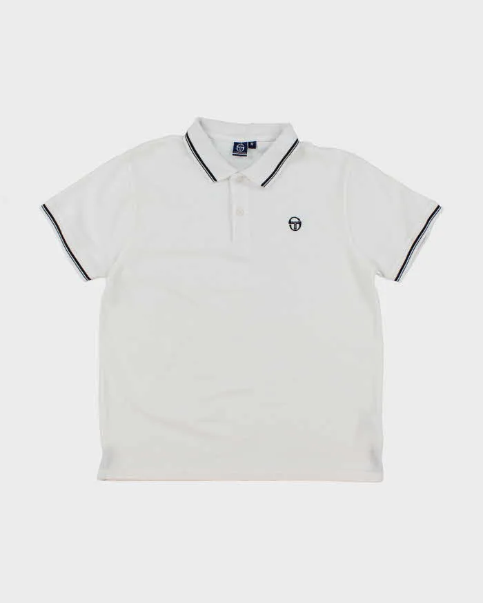 VIntage 2000's Sergio Tacchini Small Logo Polo Shirt - M sold by Rokit