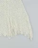 White Summer Cover Up Crochet Mini Dress - S sold by Rokit