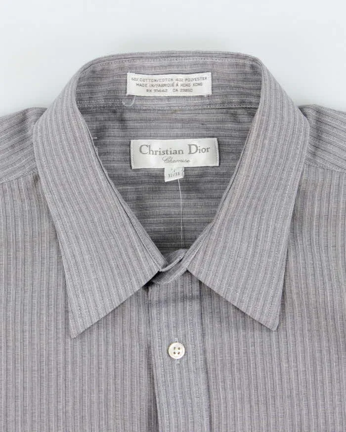 Vintage 90's Christian Dior Striped Long Sleeve Shirt - XL sold by Rokit product image thumbnail 5