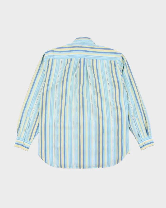 Vintage 2000's Tommy Hilfiger Small Embroidered Striped Shirt - S sold by Rokit product image thumbnail 2