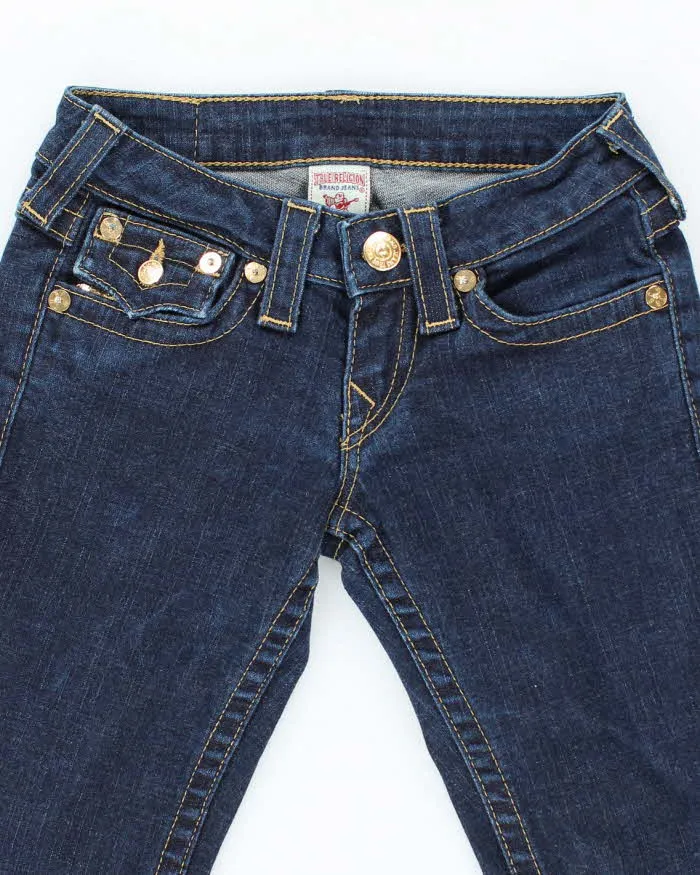 Vintage Y2K True Religion Wrapped Skinny Flared Jeans - W24 L27 sold by Rokit product image thumbnail 3