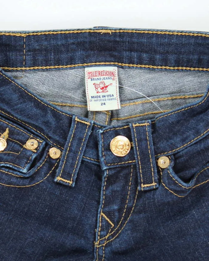 Vintage Y2K True Religion Wrapped Skinny Flared Jeans - W24 L27 sold by Rokit product image thumbnail 5