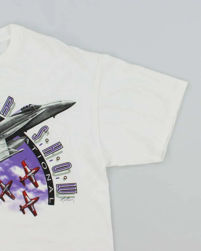 Vintage 90's Air Show Graphic T-Shirt - XL sold by Rokit product image thumbnail 4