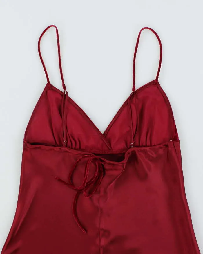 Vintage Y2k 00s La Senza Velvet & Satin Dress - S sold by Rokit product image thumbnail 4
