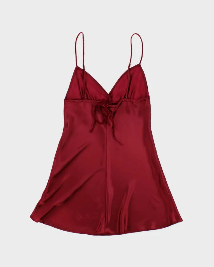Vintage Y2k 00s La Senza Velvet & Satin Dress - S sold by Rokit product image thumbnail 2