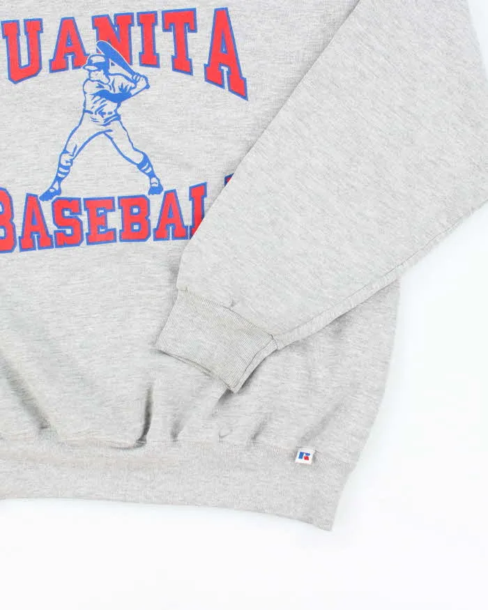 Vintage Y2K Russell Athletic Juanita Baseball Graphic Sweatshirt - L sold by Rokit product image thumbnail 4