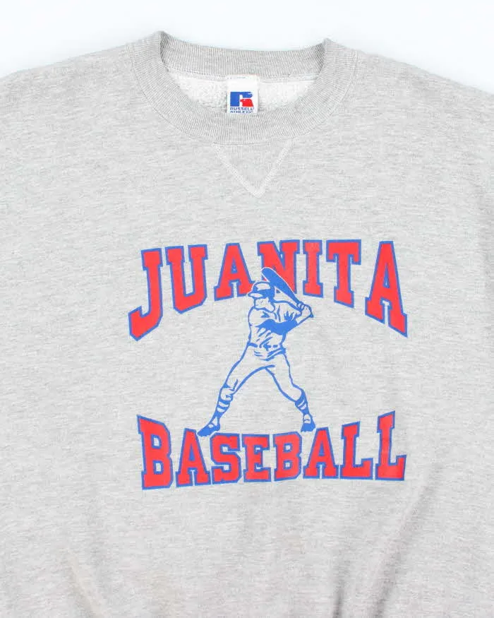 Vintage Y2K Russell Athletic Juanita Baseball Graphic Sweatshirt - L sold by Rokit product image thumbnail 3