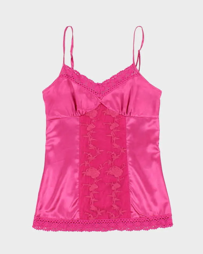 Vintage Y2k 00s Suzy Satin Cami - S sold by Rokit