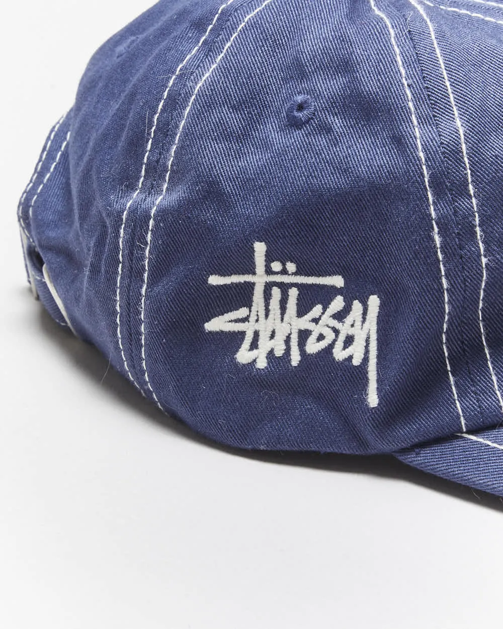 Vintage Stussy Embroidered Logo Cap - OS sold by Rokit product image thumbnail 4