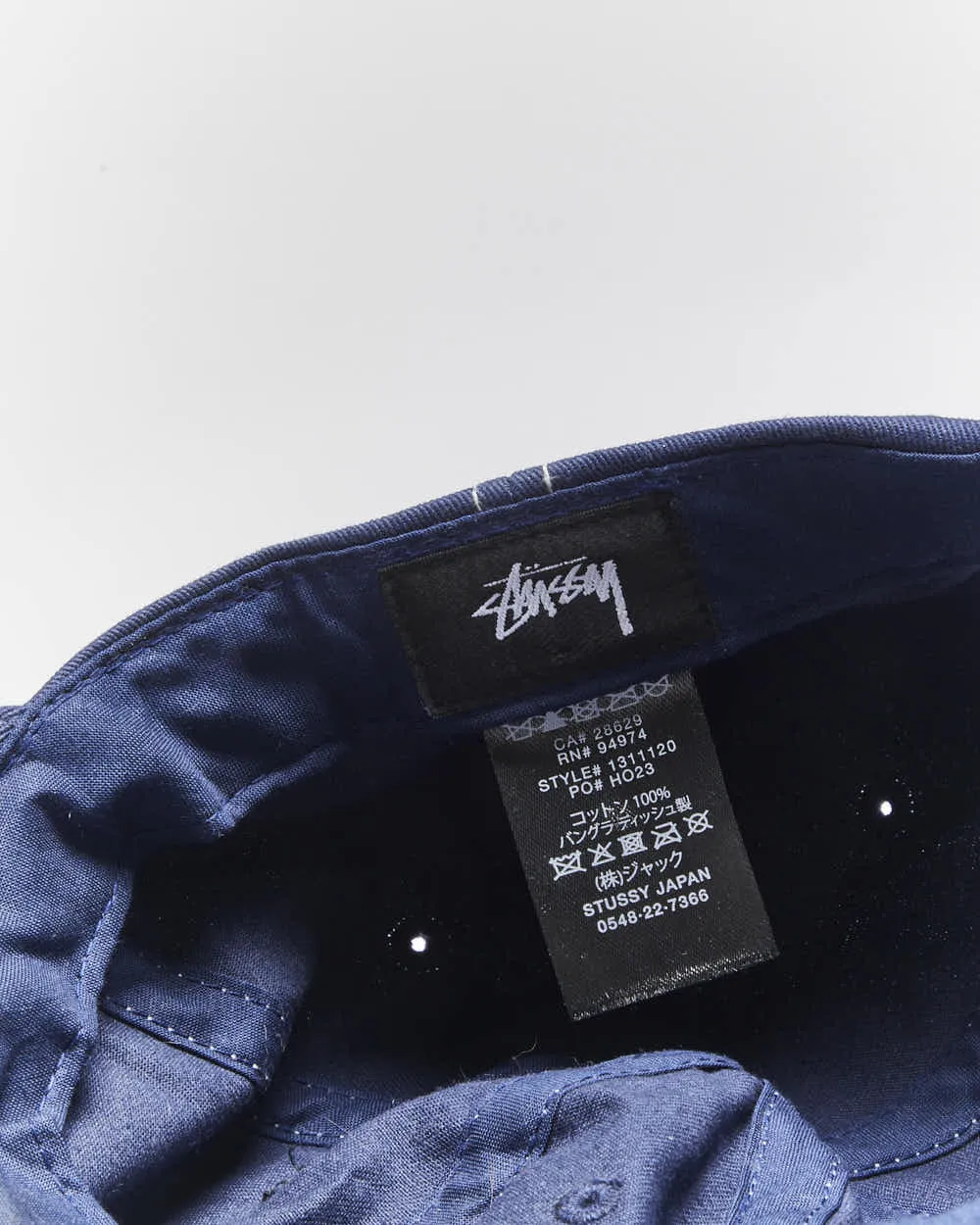 Vintage Stussy Embroidered Logo Cap - OS sold by Rokit product image thumbnail 5