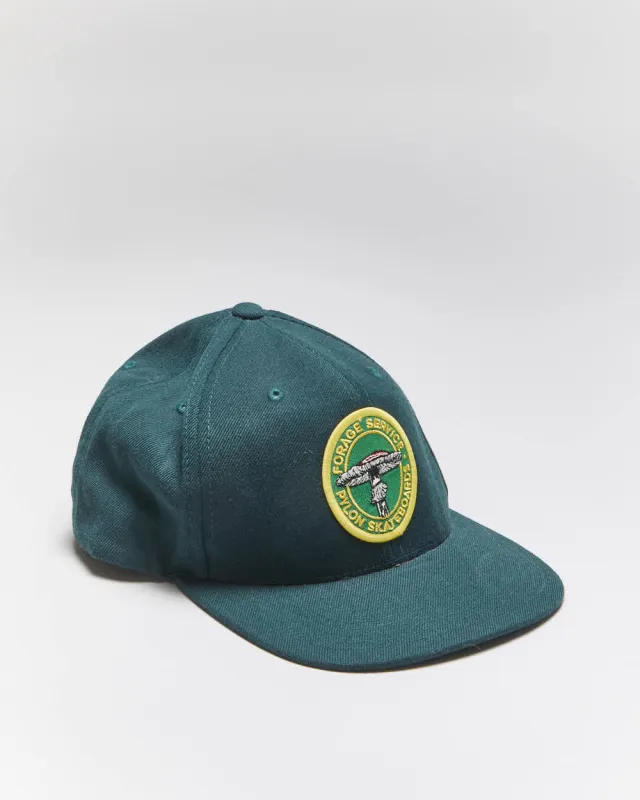 Vintage 2000's Forage Skateboards Pylon Skateboards Snapback Cap - OS sold by Rokit