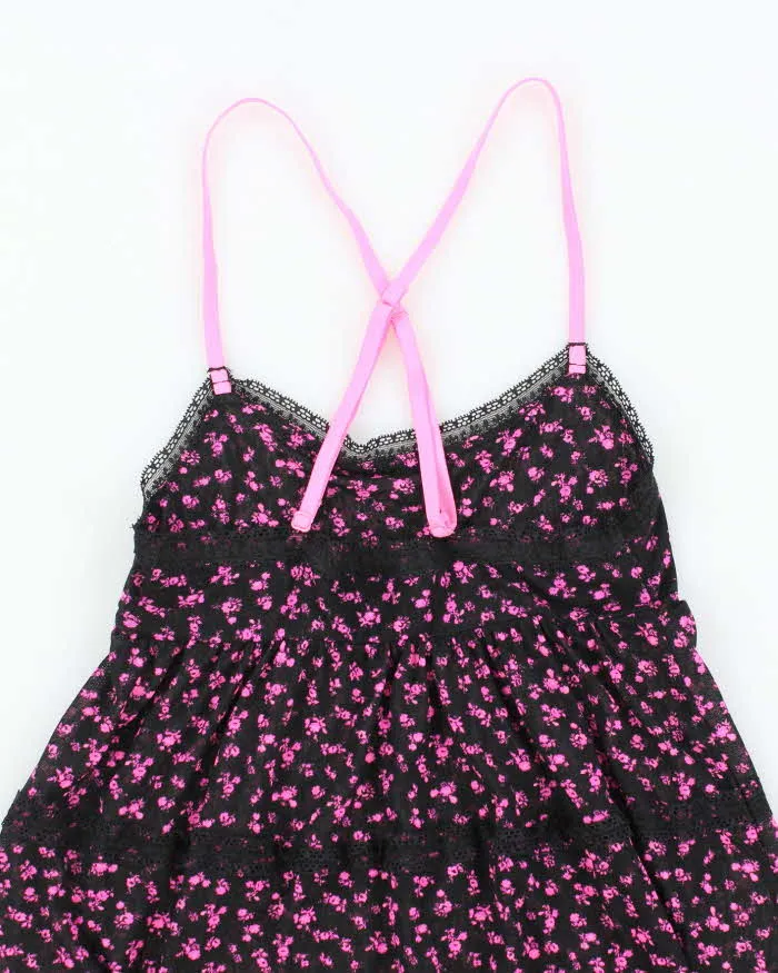 Vintage Y2k 00s La Senza Floral Mesh Cami - S sold by Rokit product image thumbnail 4
