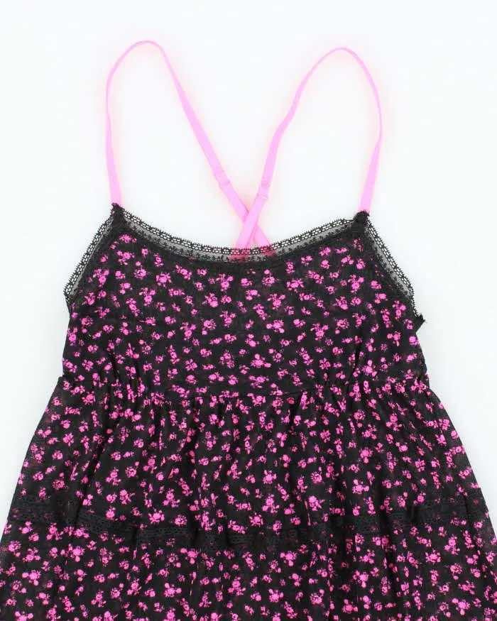 Vintage Y2k 00s La Senza Floral Mesh Cami - S sold by Rokit product image thumbnail 3