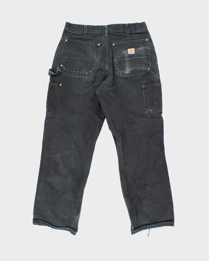 Vintage 2000's Carhartt Faded Double Carpenter Trousers - W30 L27 sold by Rokit product image thumbnail 2