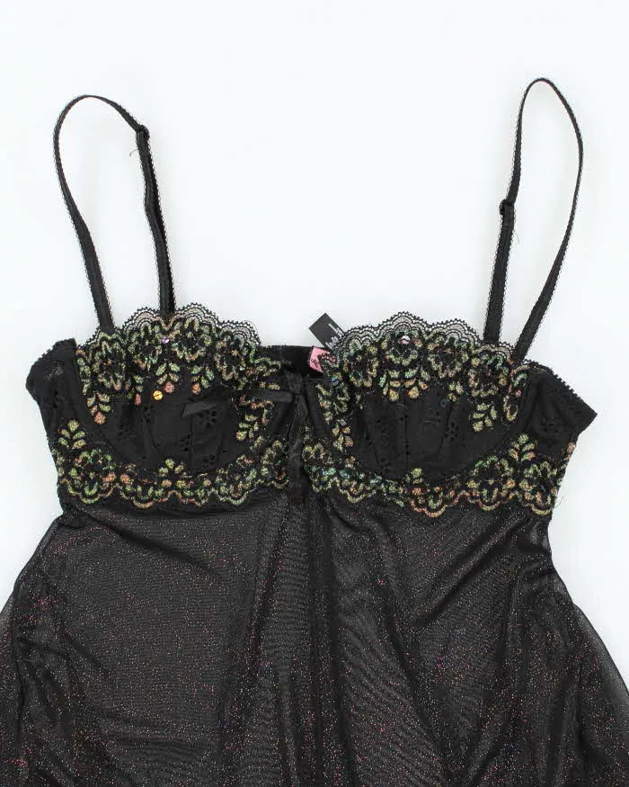 Vintage Y2k 00s Victoria's Secret Mesh Sparkly Cami - S sold by Rokit product image thumbnail 3