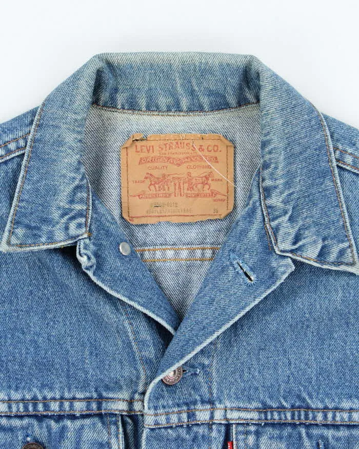 Vintage 2000's Levi's Dark Wash Denim Jacket - S sold by Rokit product image thumbnail 5