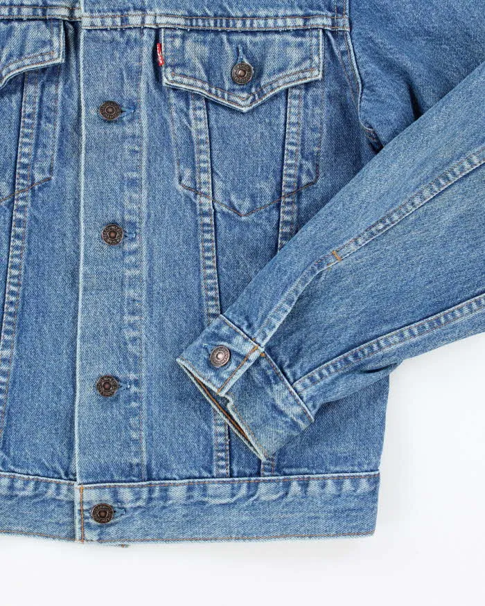 Vintage 2000's Levi's Dark Wash Denim Jacket - S sold by Rokit product image thumbnail 4