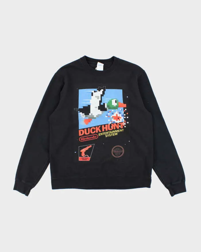 Vintage 2000's Nintendo Duck Hunter Video Game Graphic Sweatshirt - M sold by Rokit