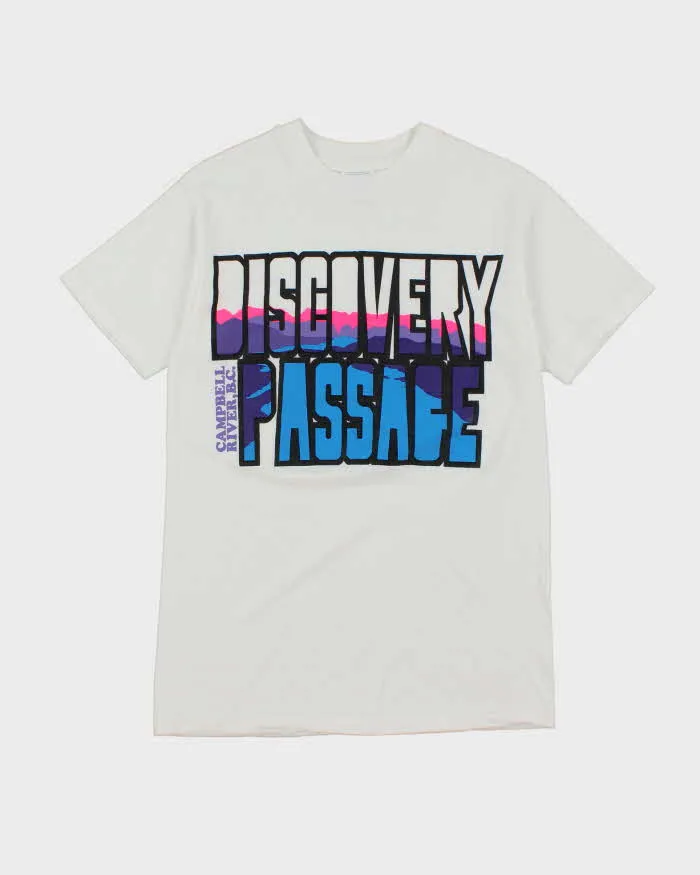Vintage 90's Discovery Passage Hiking Graphic T-Shirt - M sold by Rokit
