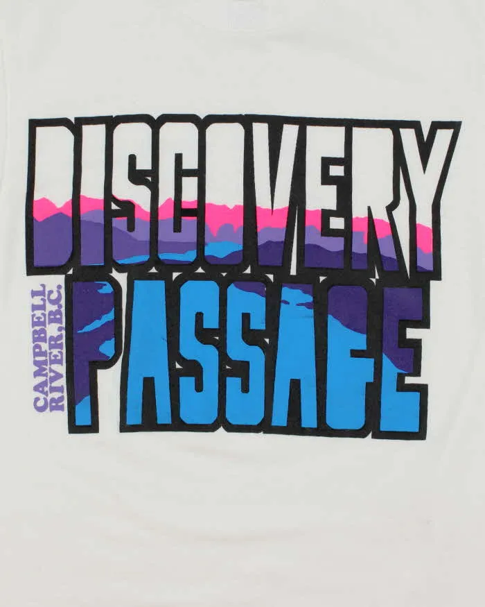 Vintage 90's Discovery Passage Hiking Graphic T-Shirt - M sold by Rokit product image thumbnail 3