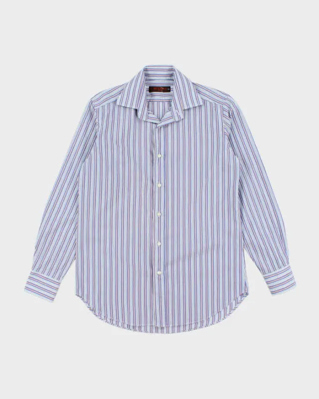 Vintage 2000's Etro Striped Long Sleeve Shirt - L sold by Rokit