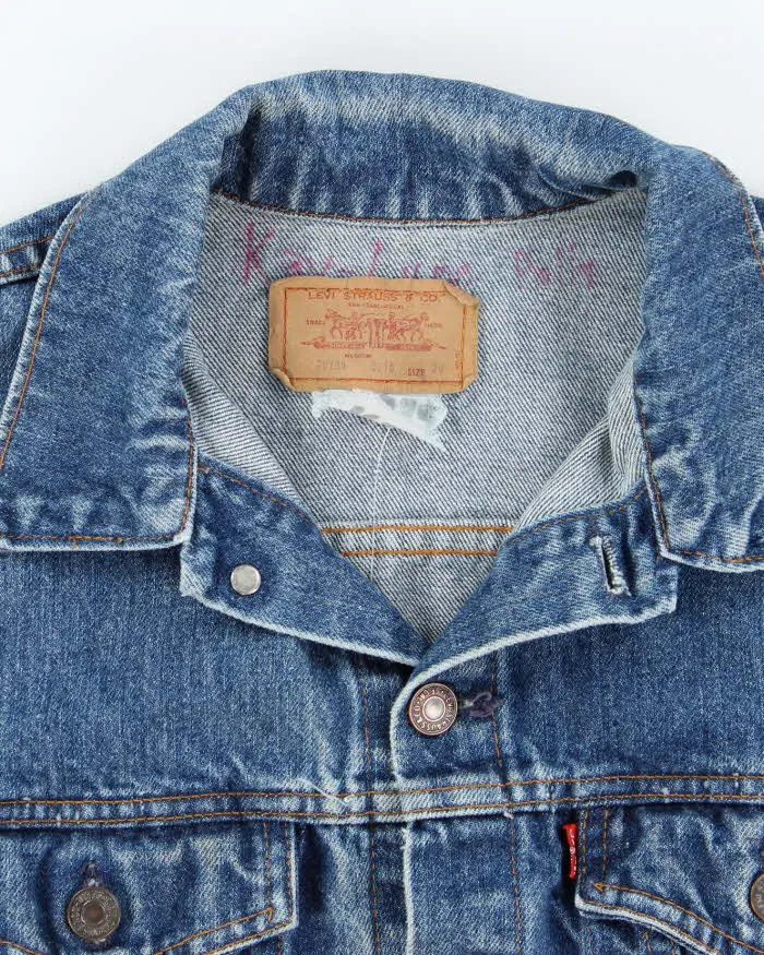 Vintage Levi's Dark Wash Denim Jacket - M sold by Rokit product image thumbnail 5