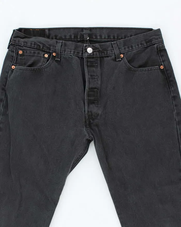 Vintage Levi's 501 Black Jeans - W36 L30 sold by Rokit product image thumbnail 3