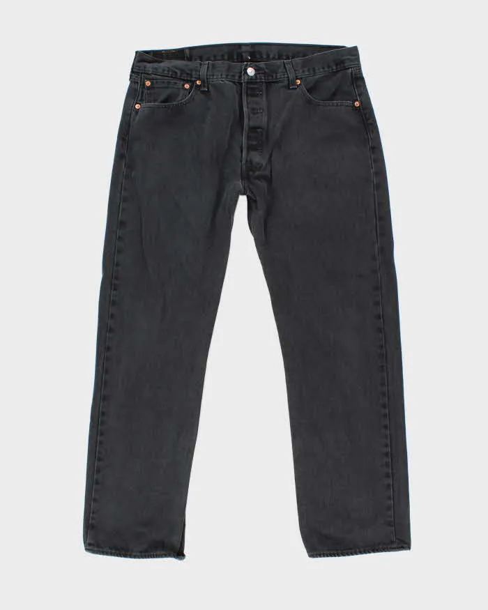Vintage Levi's 501 Black Jeans - W36 L30 sold by Rokit