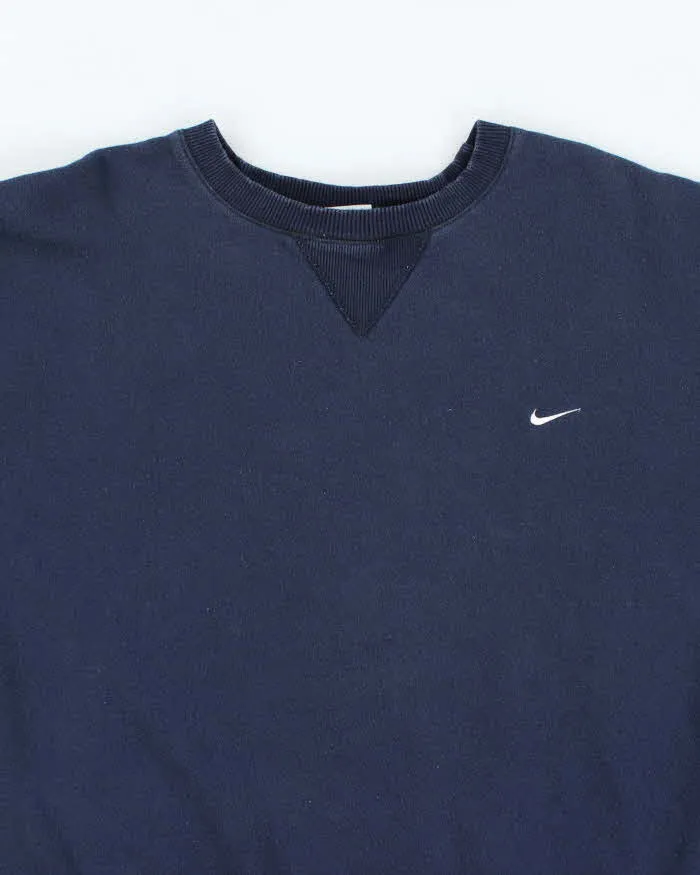 Vintage Y2K Nike Small Swoosh Oversized Sweatshirt - XXL sold by Rokit product image thumbnail 3