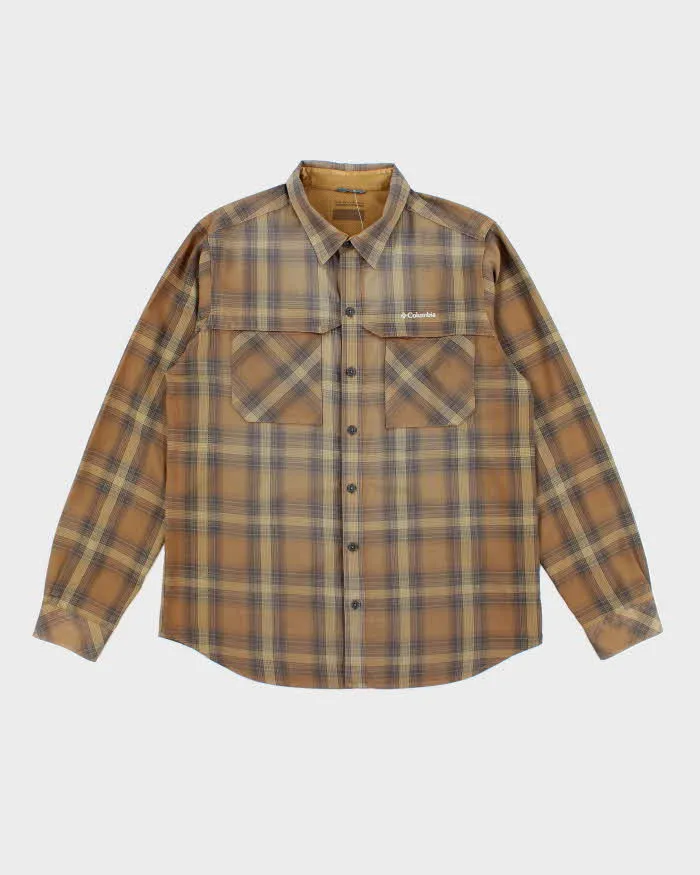 Vintage 2000's Columbia Long Sleeve Flannel Shirt - L sold by Rokit