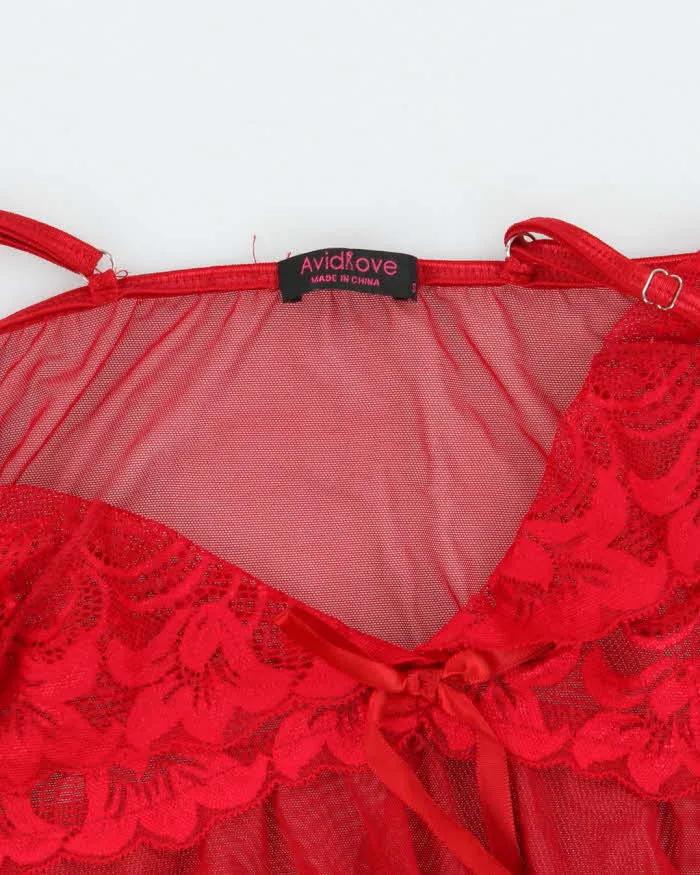 Vintage Y2k 00s Avid Love Handkerchief Hem Cami - S sold by Rokit product image thumbnail 5