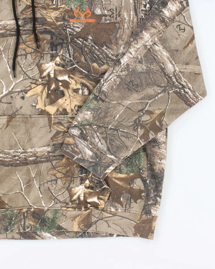 Vintage Y2K Real Tree Camouflage Oversized Hoodie - XL sold by Rokit product image thumbnail 4