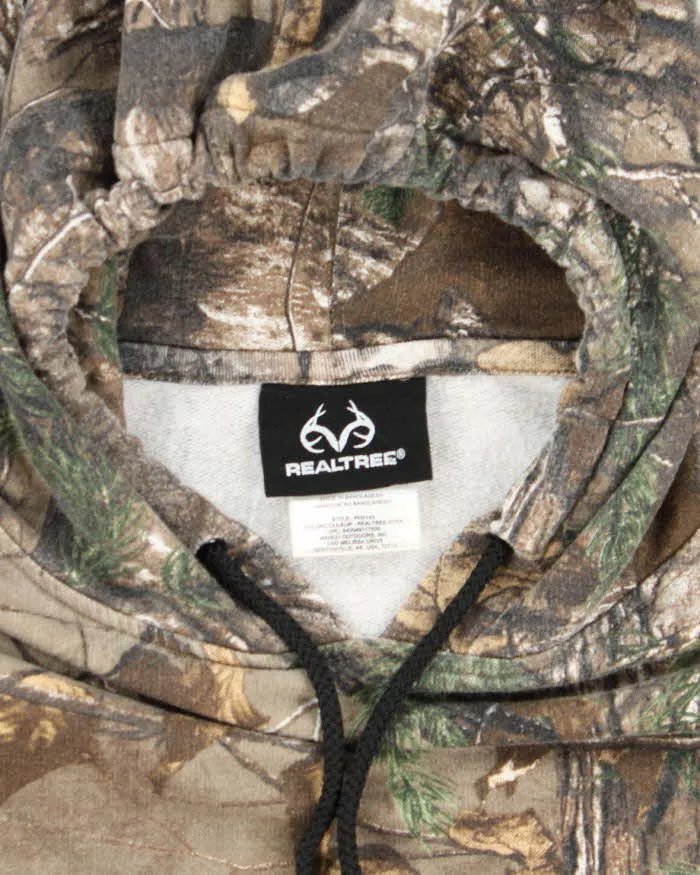 Vintage Y2K Real Tree Camouflage Oversized Hoodie - XL sold by Rokit product image thumbnail 5