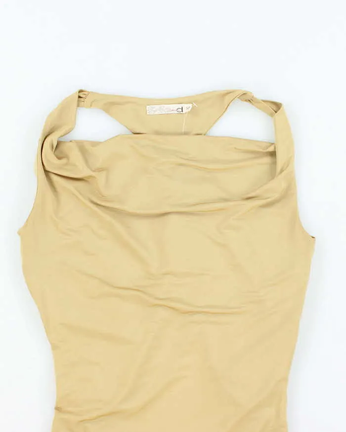 Vintage Y2k 00s Dynamite Cowl Neck Cut-out Top - S sold by Rokit product image thumbnail 3