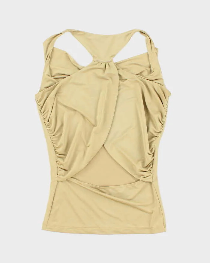 Vintage Y2k 00s Dynamite Cowl Neck Cut-out Top - S sold by Rokit product image thumbnail 2