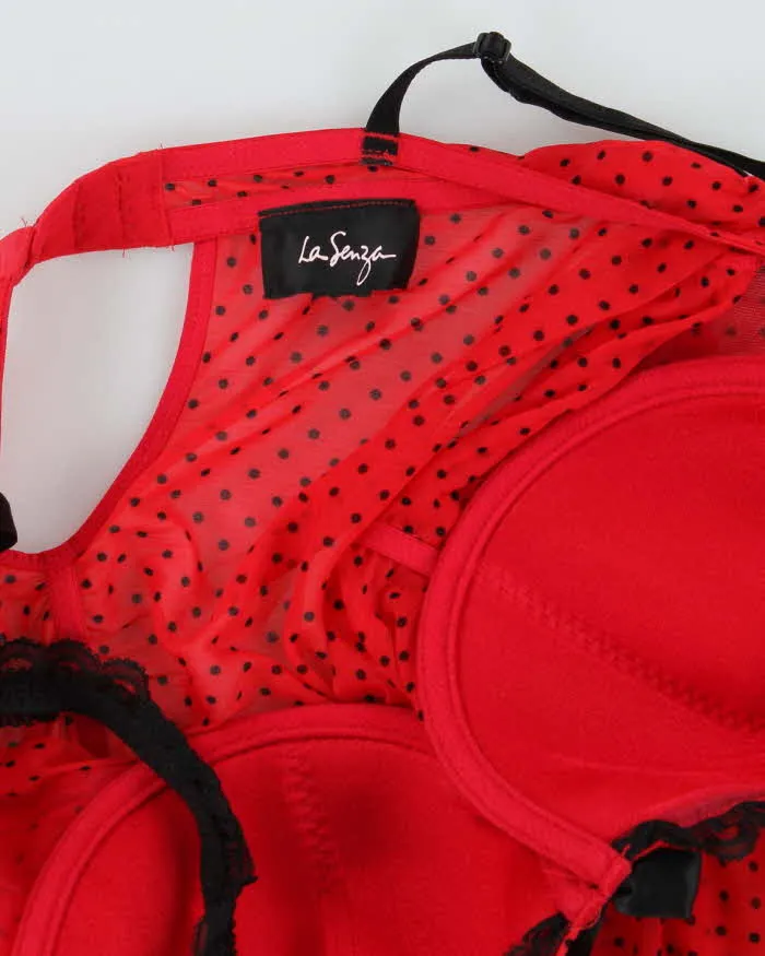 Vintage Y2k 00s La Senza Polka Dot Top - M sold by Rokit product image thumbnail 5