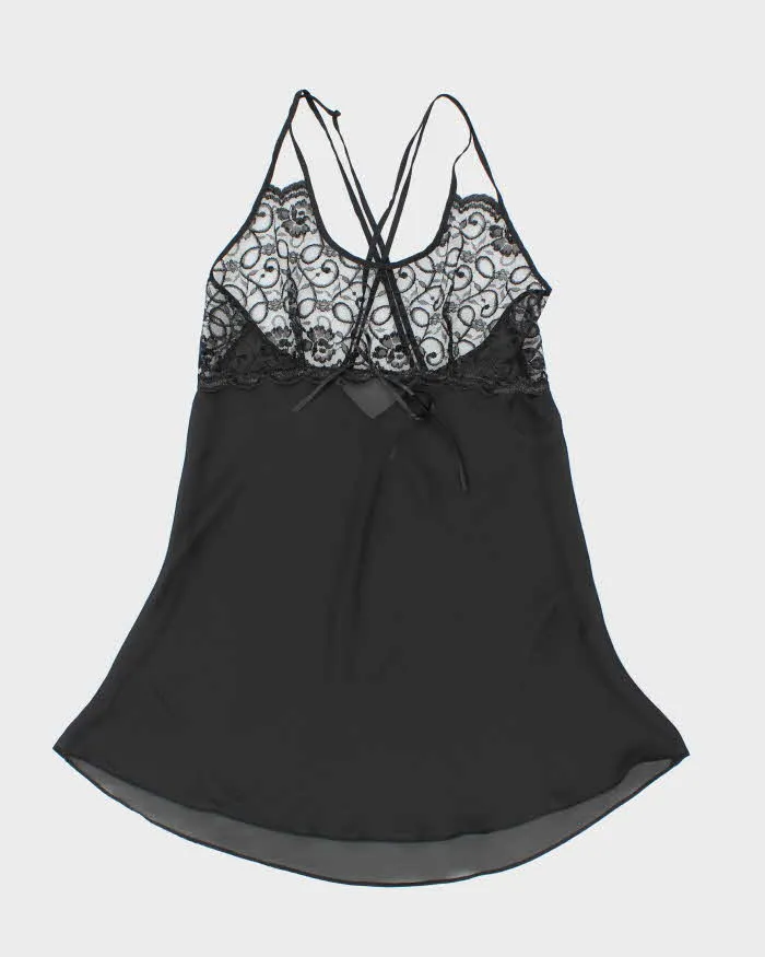 Vintage 90s Delta Burke Mesh Slip Dress - L sold by Rokit