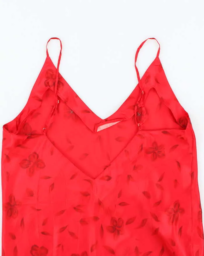 Vintage Y2k 00s La Senza Beaded Silk Slip Dress - XL sold by Rokit product image thumbnail 4